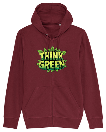 THINK GREEN  5 Burgundy
