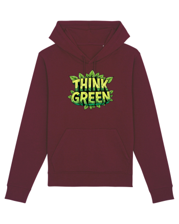THINK GREEN  5 Burgundy