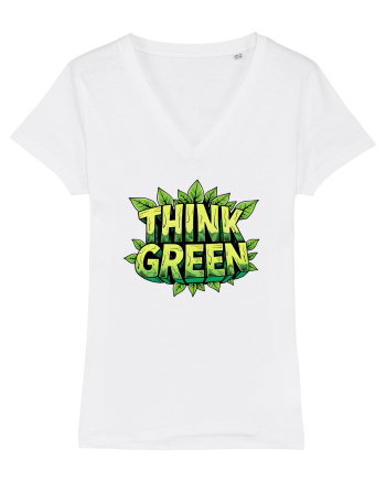 THINK GREEN  5 White