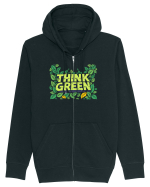 THINK GREEN 6 Hanorac cu fermoar Unisex Connector
