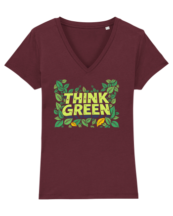 THINK GREEN 6 Burgundy