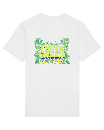 THINK GREEN 6 White