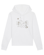FLORAL GEOMETRIC PEISAJ MUNTE Hanorac Unisex Drummer