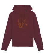 FLORAL GEOMETRIC PEISAJ MUNTE 2 Hanorac Unisex Drummer