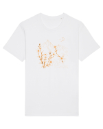 FLORAL GEOMETRIC PEISAJ MUNTE 2 Tricou mânecă scurtă Unisex Rocker