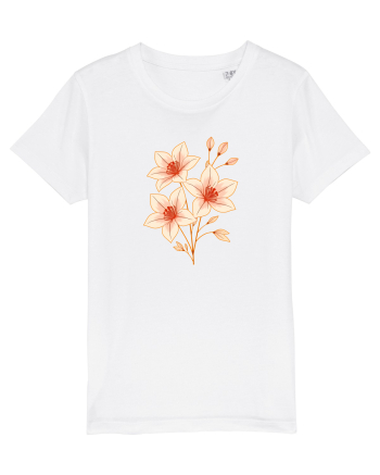 FLORAL GEOMETRIC HIBISCUS  White