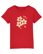 FLORAL GEOMETRIC HIBISCUS  Tricou mânecă scurtă  Copii Mini Creator