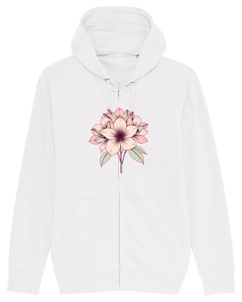 FLORAL GEOMETRIC 9 White