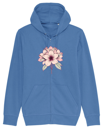 FLORAL GEOMETRIC 9 Bright Blue
