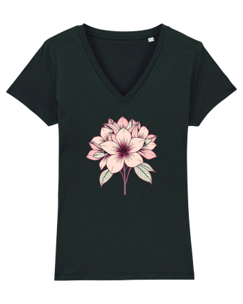 FLORAL GEOMETRIC 9 Black