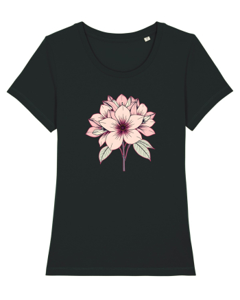 FLORAL GEOMETRIC 9 Black