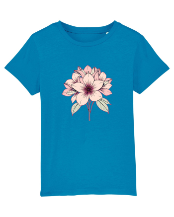 FLORAL GEOMETRIC 9 Azur
