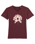 FLORAL GEOMETRIC 9 Tricou mânecă scurtă guler V Bărbat Presenter