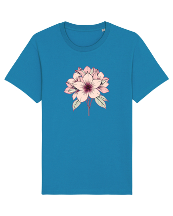 FLORAL GEOMETRIC 9 Azur