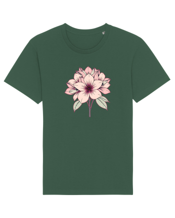 FLORAL GEOMETRIC 9 Bottle Green