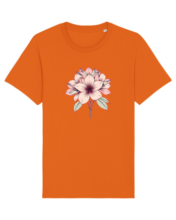 FLORAL GEOMETRIC 9 Bright Orange