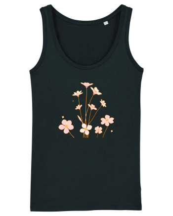 FLORAL GEOMETRIC - FLORI DE CAMP 1 Black