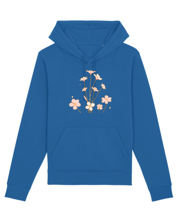 FLORAL GEOMETRIC - FLORI DE CAMP 1 Royal Blue