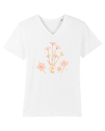 FLORAL GEOMETRIC - FLORI DE CAMP 1 White