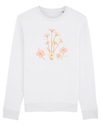 FLORAL GEOMETRIC - FLORI DE CAMP 1 White
