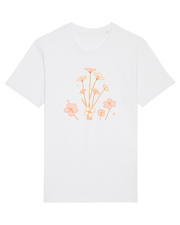 FLORAL GEOMETRIC - FLORI DE CAMP 1 White