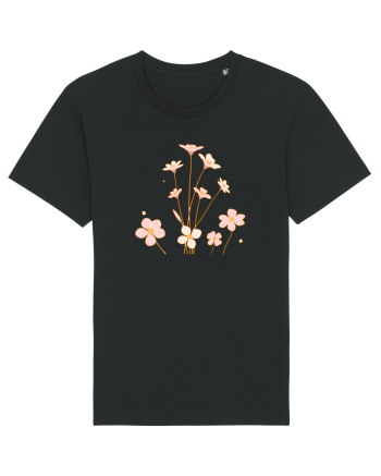FLORAL GEOMETRIC - FLORI DE CAMP 1 Black