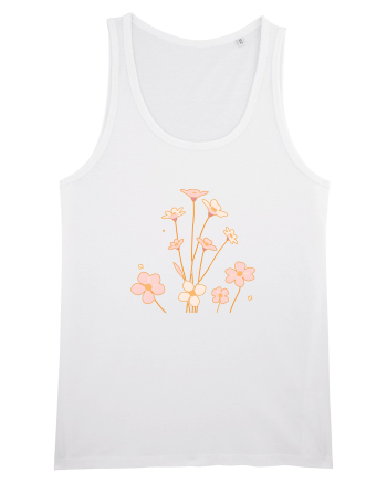 FLORAL GEOMETRIC - FLORI DE CAMP 1 White