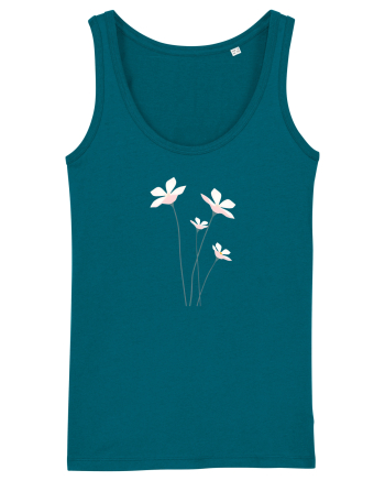 FLORAL GEOMETRIC - FLORI DE CAMP 2 Ocean Depth