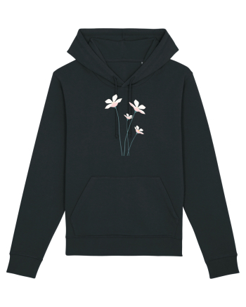 FLORAL GEOMETRIC - FLORI DE CAMP 2 Black