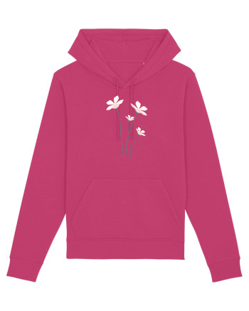 FLORAL GEOMETRIC - FLORI DE CAMP 2 Raspberry