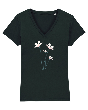 FLORAL GEOMETRIC - FLORI DE CAMP 2 Black