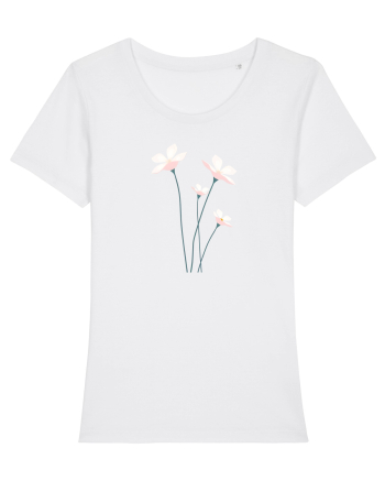 FLORAL GEOMETRIC - FLORI DE CAMP 2 White