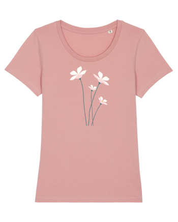 FLORAL GEOMETRIC - FLORI DE CAMP 2 Canyon Pink