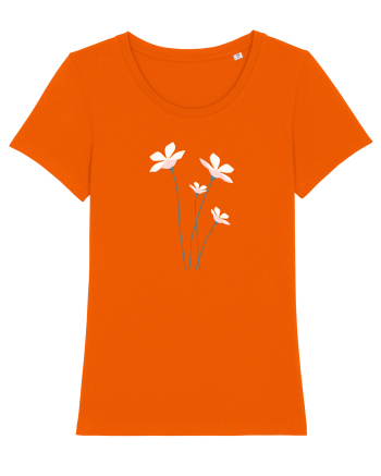 FLORAL GEOMETRIC - FLORI DE CAMP 2 Bright Orange