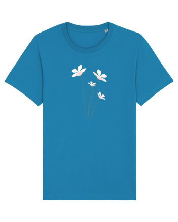 FLORAL GEOMETRIC - FLORI DE CAMP 2 Azur