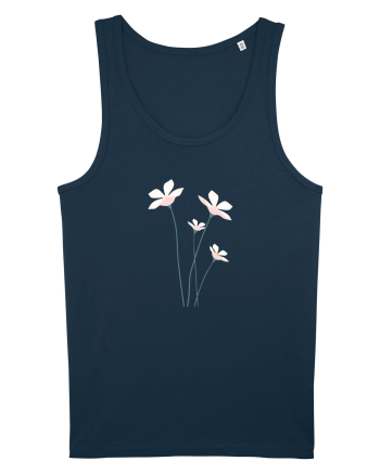 FLORAL GEOMETRIC - FLORI DE CAMP 2 Navy