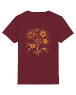 FLORAL GEOMETRIC - FLORI SALBATICE 1 Tricou mânecă scurtă  Copii Mini Creator