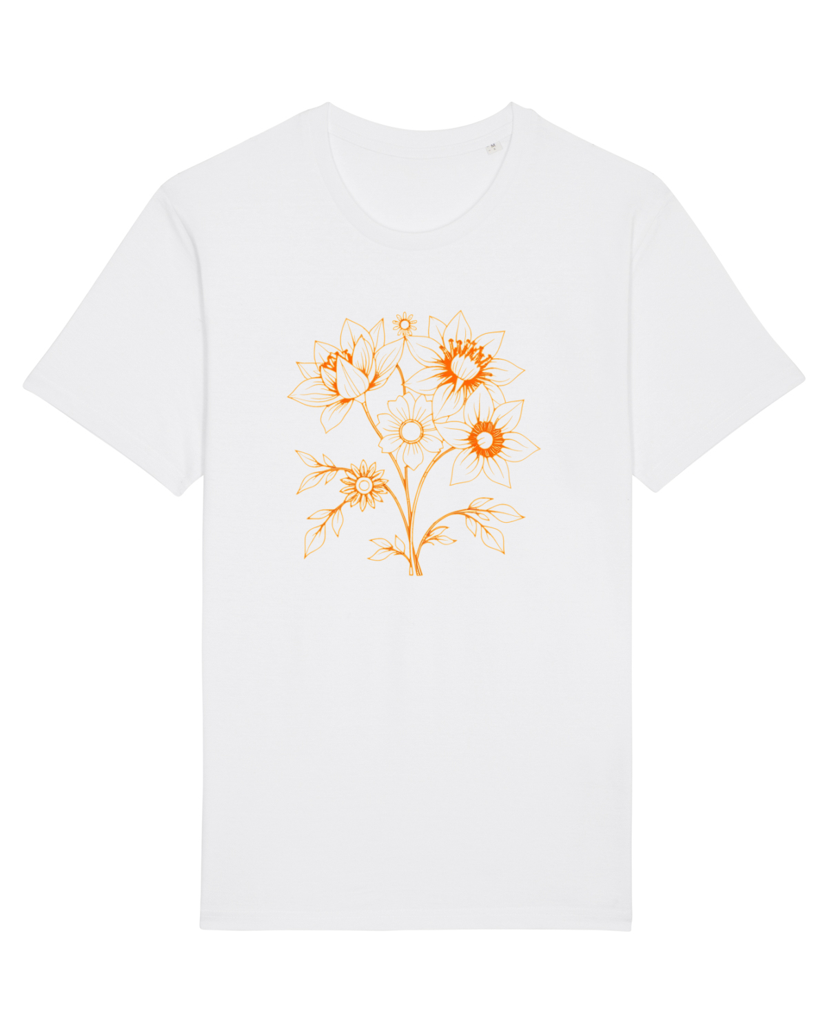 Tricou mânecă scurtă Unisex Rocker White