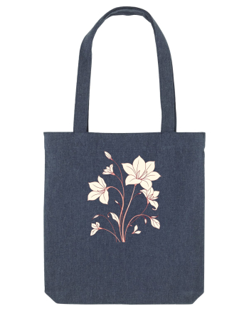 FLORAL GEOMETRIC - CRINI Midnight Blue