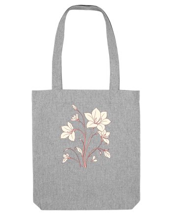 FLORAL GEOMETRIC - CRINI Heather Grey