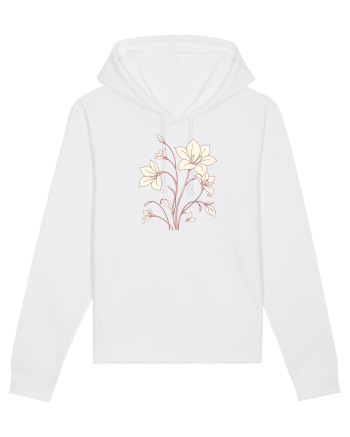FLORAL GEOMETRIC - CRINI White