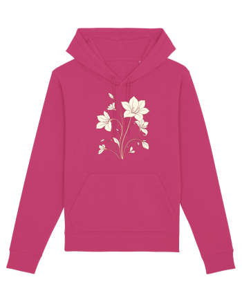 FLORAL GEOMETRIC - CRINI Raspberry