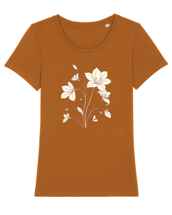 FLORAL GEOMETRIC - CRINI Roasted Orange