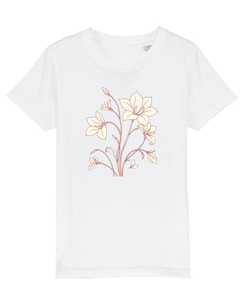 FLORAL GEOMETRIC - CRINI White