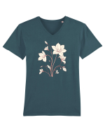 FLORAL GEOMETRIC - CRINI Tricou mânecă scurtă guler V Bărbat Presenter