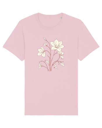 FLORAL GEOMETRIC - CRINI Cotton Pink