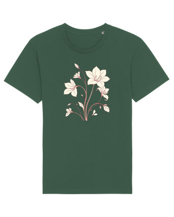 FLORAL GEOMETRIC - CRINI Bottle Green