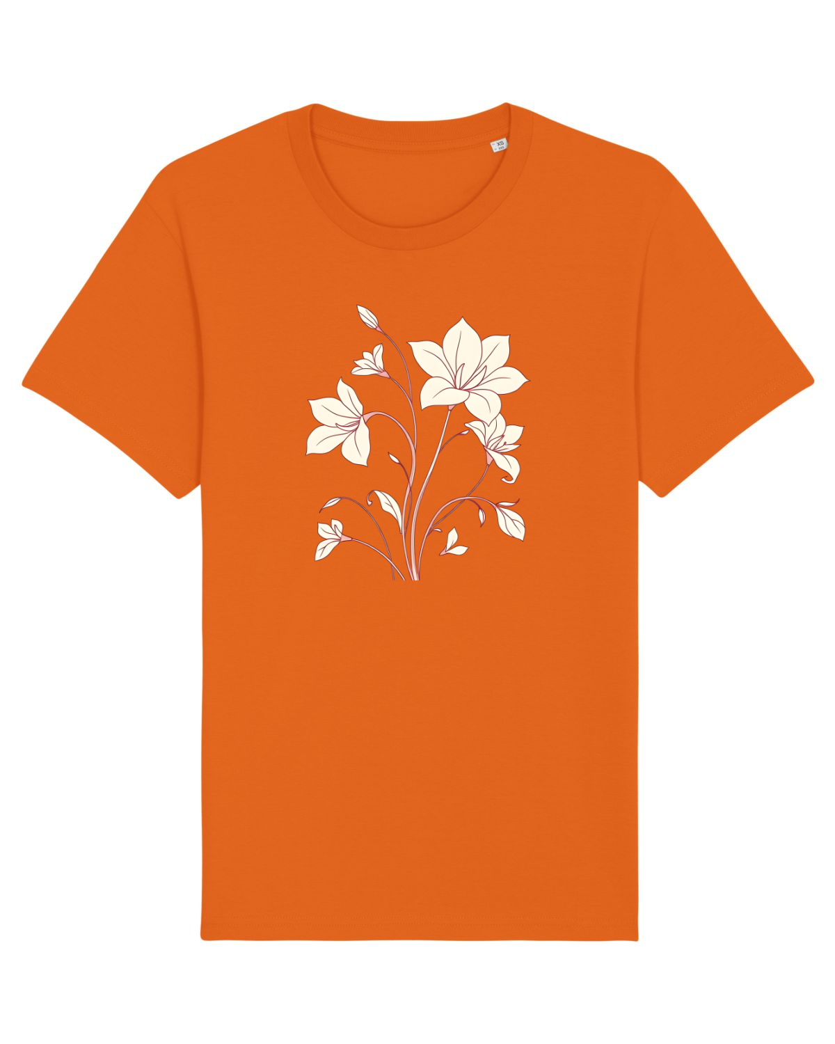 Tricou mânecă scurtă Unisex Rocker Bright Orange