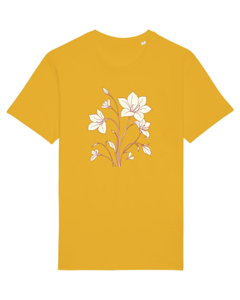 FLORAL GEOMETRIC - CRINI Spectra Yellow