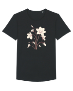 FLORAL GEOMETRIC - CRINI Tricou mânecă scurtă guler larg Bărbat Skater